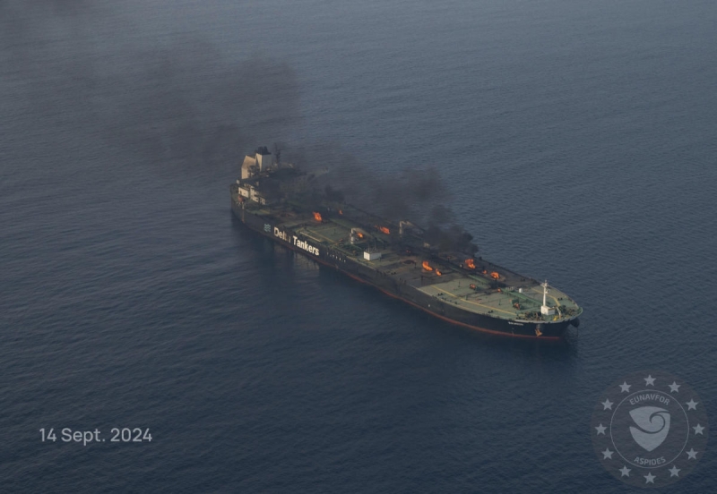 Salvagers launch new attempt to tow an oil tanker blown up by Yemen’s Houthi rebels